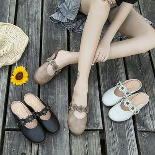 Flower Detail Mules