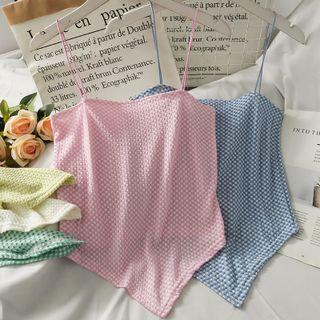 Checker Sleeveless Top In 6 Colors