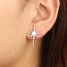 Star Stud Earring 1 Pair - Gold - One Size