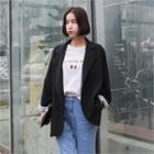 One-button Oversized Blazer