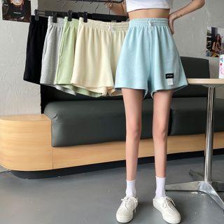 Drawstring Logo Shorts