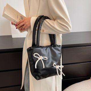 Bow Detail Hobo Bag