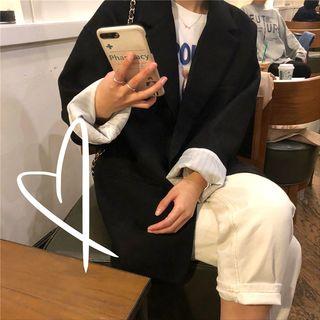 Oversized Blazer As Shown In Figure - One Size