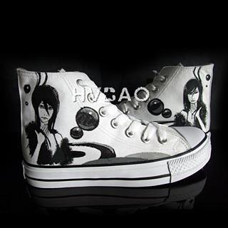 Dressing Up High-top Canvas Sneakers