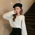 Long-sleece Fringed Shirt