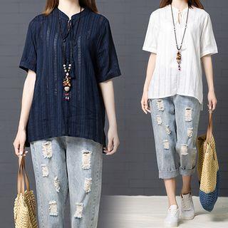 Plain Short-sleeve T Shirt