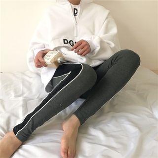 Contrast Panel Leggings