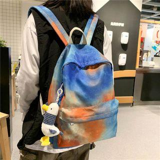 Lightweight Splash Ink Print Backpack