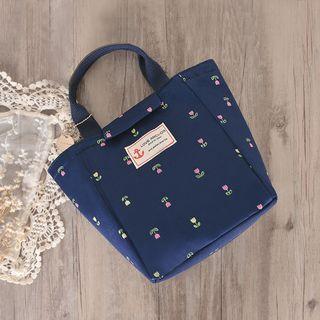 Printed Canvas Lunch Bag