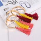 Tassel Open Bangle