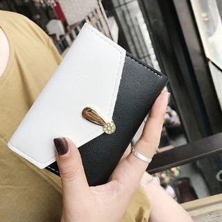 Two-tone Trifold Wallet