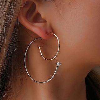 Hoop Earring 1 Pair - 0375 - 01 - As Shown In Figure - One Size