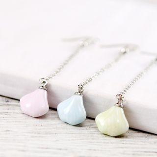 Ceramic Shell Drop Earring