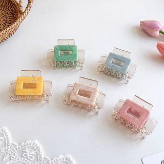 Square Acrylic Transparent Hair Clip