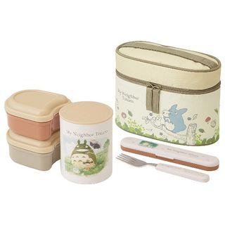 My Neighbor Totoro Thermal Lunch Box Set (water Color)