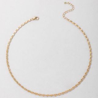Choker Necklace 19177 - Gold - One Size