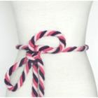 Two Tone Woven String Belt