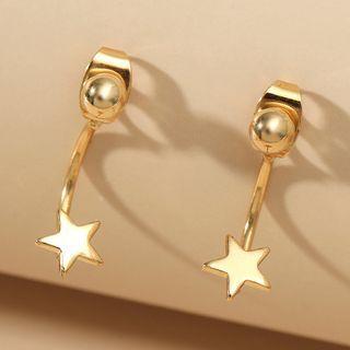 Star Alloy Swing Earring