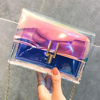 Iridescent Chained Handbag