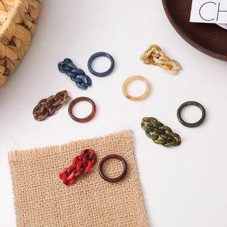 Chain Ring -  Set Of 2