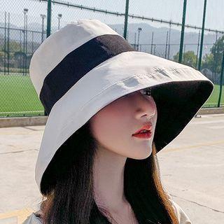 Color Panel Large Bucket Hat