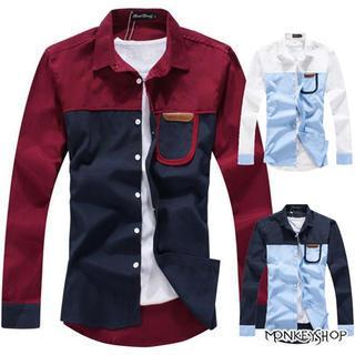 Contrast Pocket Shirt