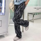 Tie-dyed Straight Cut Pants