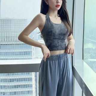 Strappy Sports Camisole / Sweatpants / Set