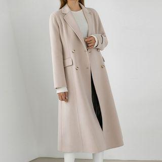 Handmade A-line Long Coat