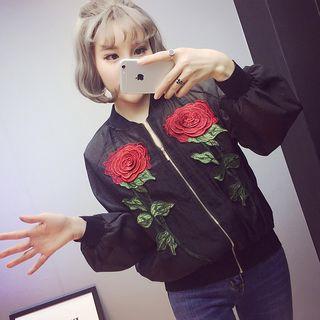 Rose Mesh Zip Jacket