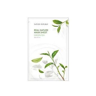 Nature Republic - Real Nature Mask Sheet - 8 Types Green Tea