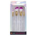Set Of 4: Unicorn Makeup Brush As Shown In Figure - One Size