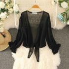 Lace Trim Jacket