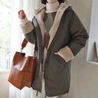 Fleece-lined Padded Parka