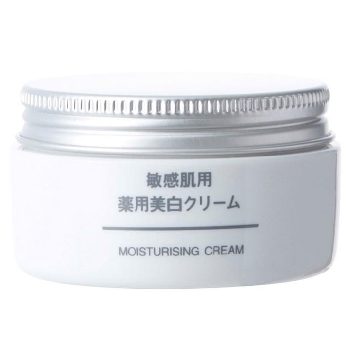 Muji - Sensitive Skin Whitening Moisturising Cream 45g