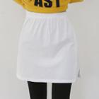 Elastic-waist Cotton Miniskirt
