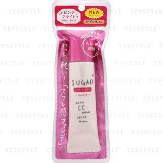 Mentholatum - Sugao Airfit Cc Cream Pink Bright Moist (pure Ocher) 25g