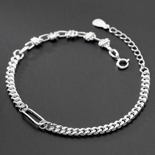 Chained Bracelet 1 Pc - Chained Bracelet - Silver - One Size