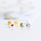 Ceramic Stud Earrings