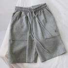 Straight Leg Sweatshorts