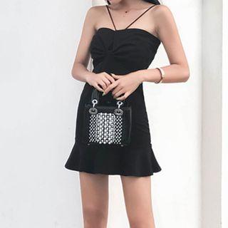 Halter Knot Cocktail Dress