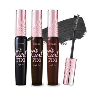 Etude House - Lash Perm Curl Fix Mascara Long & Curl - 3 Colors #03 Rosy Brown