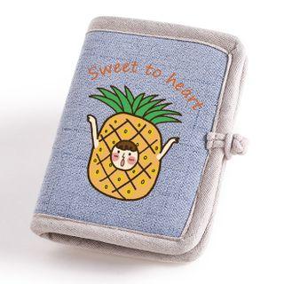 Pineapple Print Wallet