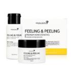 Natural Pacific - Peeling & Peeling: Sugar Scrub 60g + Cleanser 60ml 60g + 60ml