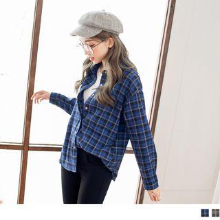 Cotton Plaid Shirt
