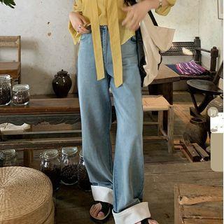 Shift Wide Leg Jeans