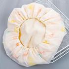Print 2 Layer Hair Drying Cap M-3139 - Print - Beige - One Size
