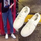 Flat Lace-up Sneakers