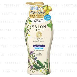 Kose - Salon Style Air In Smooth Conditioner (argan Oil & Organic Herbs) 500ml