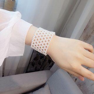 Faux Pearl Bracelet A02 - 69 - Pearl Bracelet - One Size